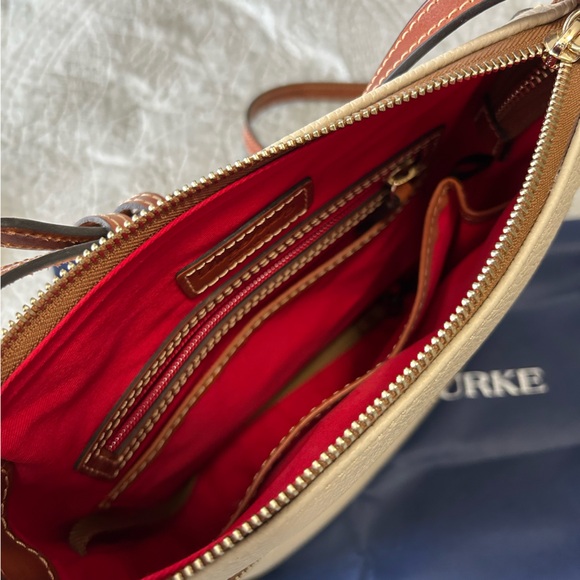 Dooney & Bourke Pebble Grain Crossbody in Bone NWOT - Picture 10 of 11